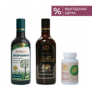 Бальзам Болотова + Хлорофилл + Пилорум